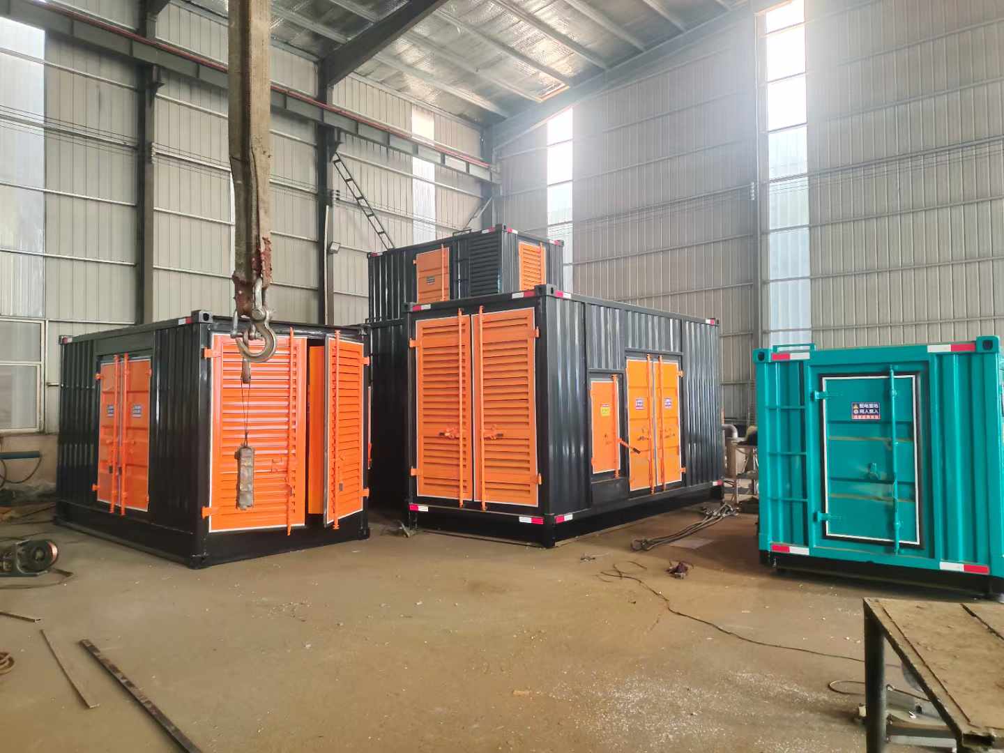 云岩500kw柴油发电机组可以带动多少功率设备？